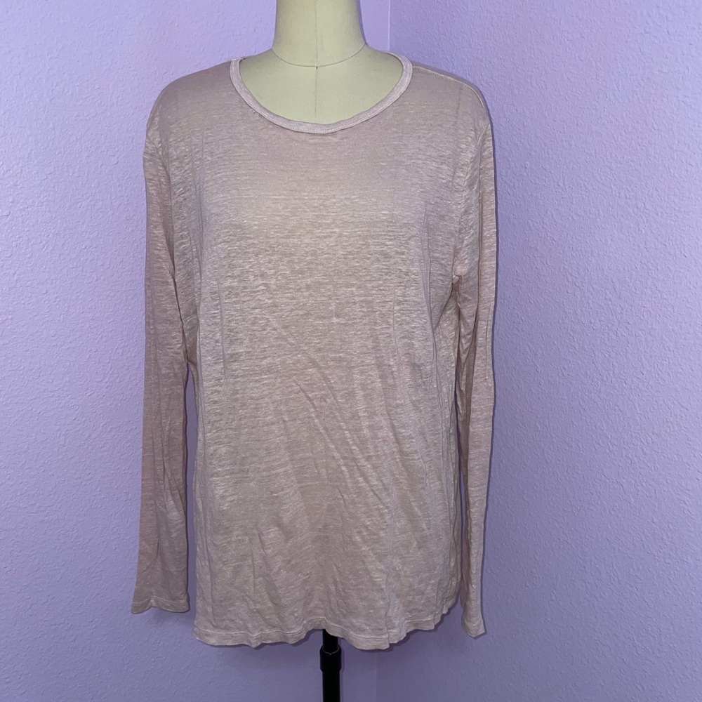 CP Shades Blush/Rose Linen Top